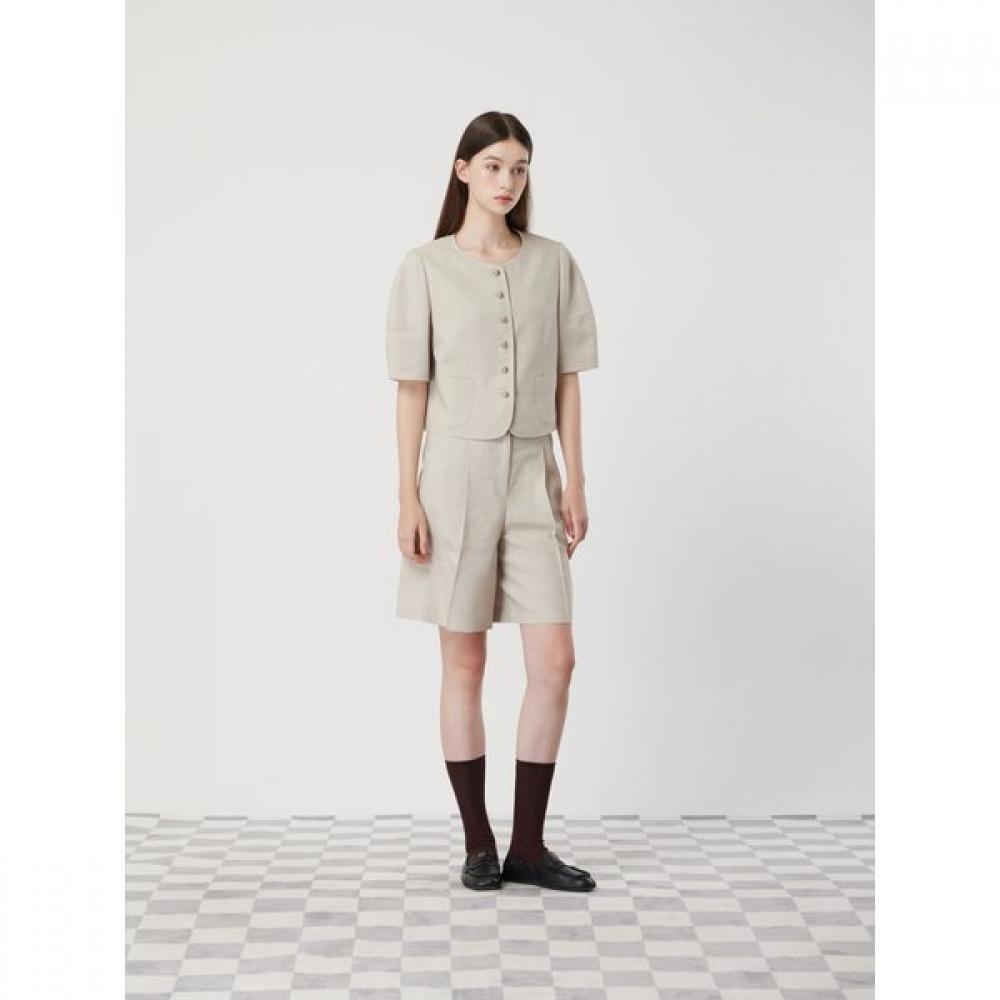 

Cc Collect Belted Backbanding Shorts C252msa236 LE (light beige)/66