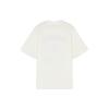 Maison Kitsune Team Logo Letter Print Short Sleeve T-Shirt Men T-Shirts White KM00143KJ0105-P103