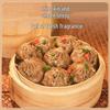 buckwheat chive egg buns, 2er-Pack