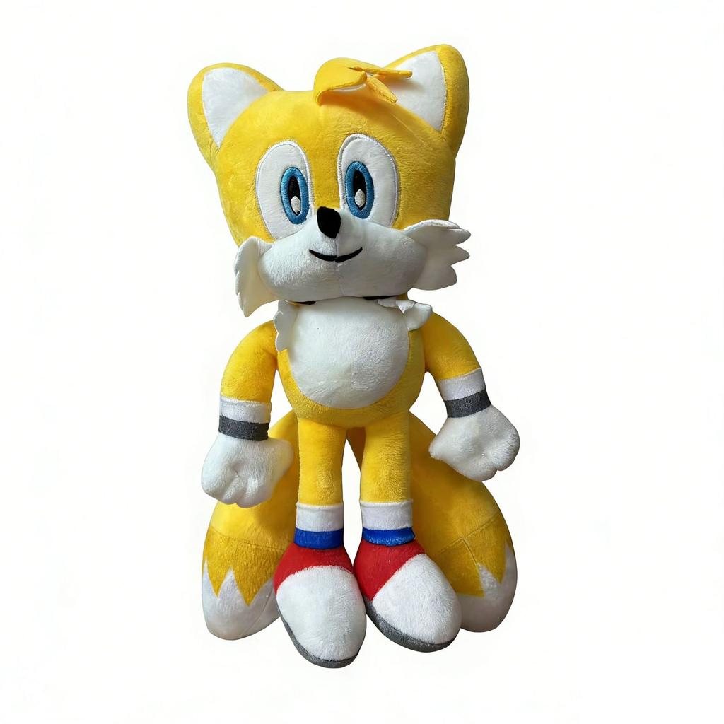 Peluche Súper Sonic Ardilla Voladora Cola Animal de Peluche, Lindo Peluche Suave para Niños, Regalo de Cumpleaños 35cm