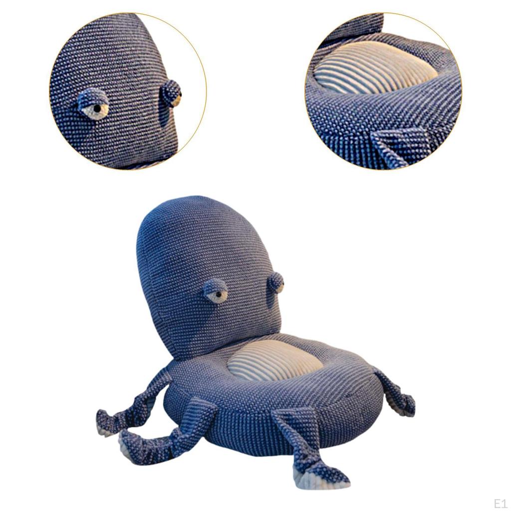 Cartoon Animal Shaped Chair Cushion Design Lazy Sofa Soft Lounge Pad for Drawing Room Bedroom