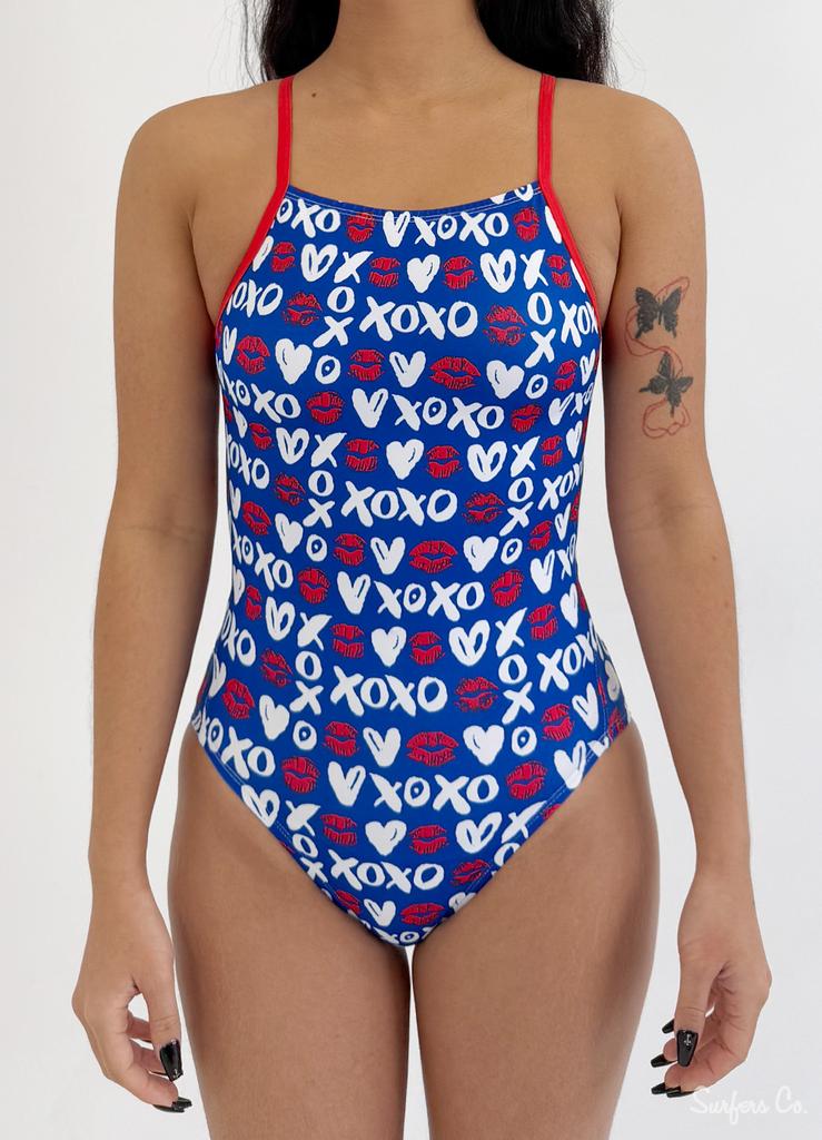 Seopeoseuko Kiss Me One-Piece Swimsuit