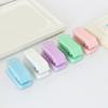 Plastic Hole Puncher For Multi Page Documents Smooth Punching Mechanism Travel Friendly Design Ideal Study Office Tool