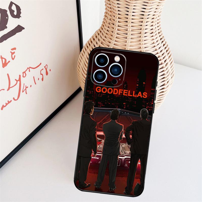 

Movie Goodfellas Phone Case For iPhone 17 Pro Max 14 13 12 11 15 16 Pro Max mini 15 16 Plus 16e Back Cover iPhone 17 Pro