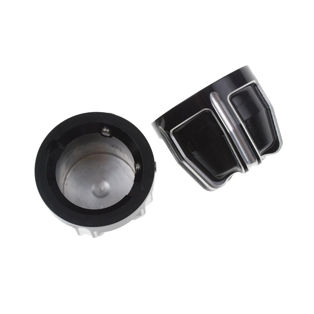 HDBUBALUS Front Axle Nut Cover Cap for Harley Sportster Softail Dyna V-Rod