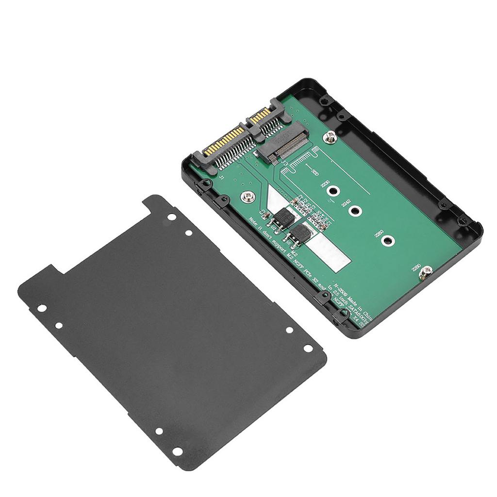 Aluminum Alloy M.2 NGFF To SATA Hard Disk Box SDD Enclosure Case for Desktop Notebook 7MM 2280