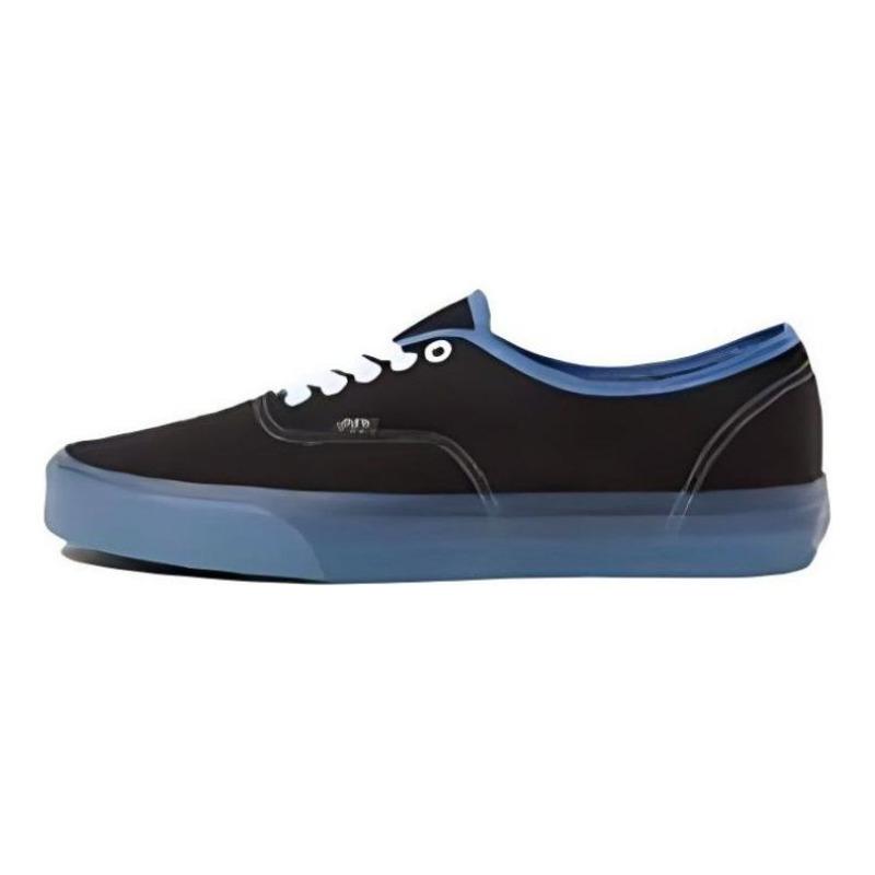 Vans Authentic unisex versatile stylish low-top skate shoes black blue VN000BW5Y61 40