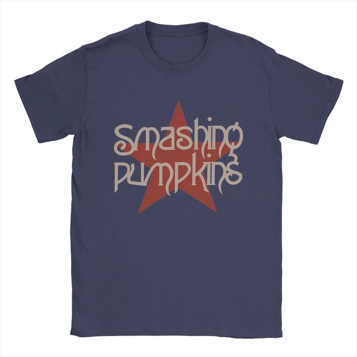 

The Smashing Pumpkins Vintage Star Logo Rock Band T-Shirt 90s Alternative Metal Unisex Black Women And Men T-shirts XXXL
