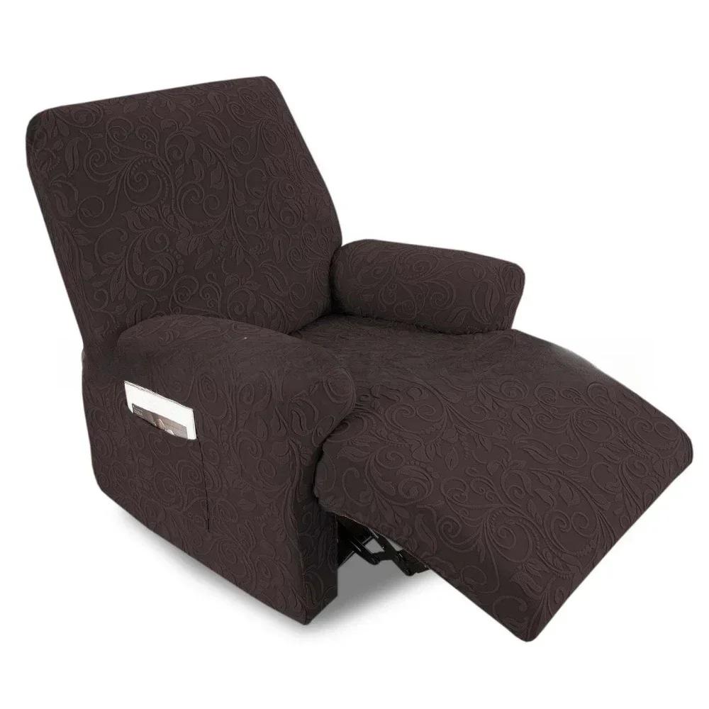 

1/2 Seats Elastic Jacquard Recliner Sofa Covers Non-Slip Lounge Chair Sofacover for Living Room Lounge Chair Sofa Cover 2025 NEW