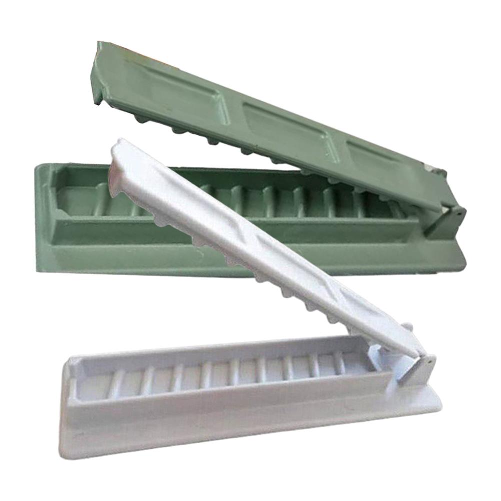 

Простая в использовании экологически чистая коробка для веревок для барбекю 29x7,3x2,6 см white+green