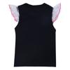 Kids Girls Anime Cartoon K-Pop Rumi Singer Super Star Print Mesh Short Sleeves Cotton T-Shirt