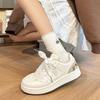 Internet Celebrity Women's Shoes Cute Kitten Platform White Shoes Children 2025 Autumn Explosion Ins Tide Student Casual Board Shoes