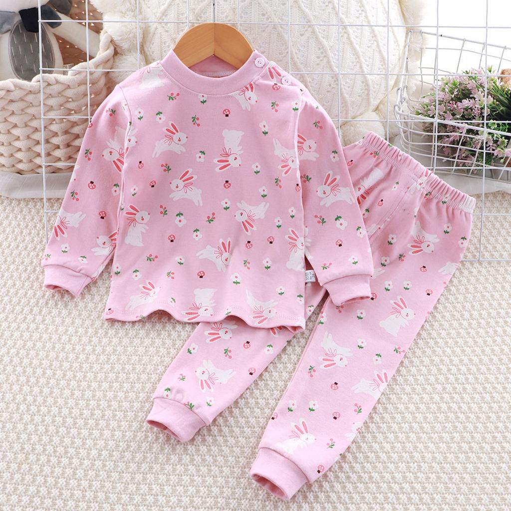 Children's Underwear Set Made of Pure Cotton for Boys' Autumn Wear, Women's Clothing for Autumn Wear, Autumn Pants for Home Wear, Children's Clothing