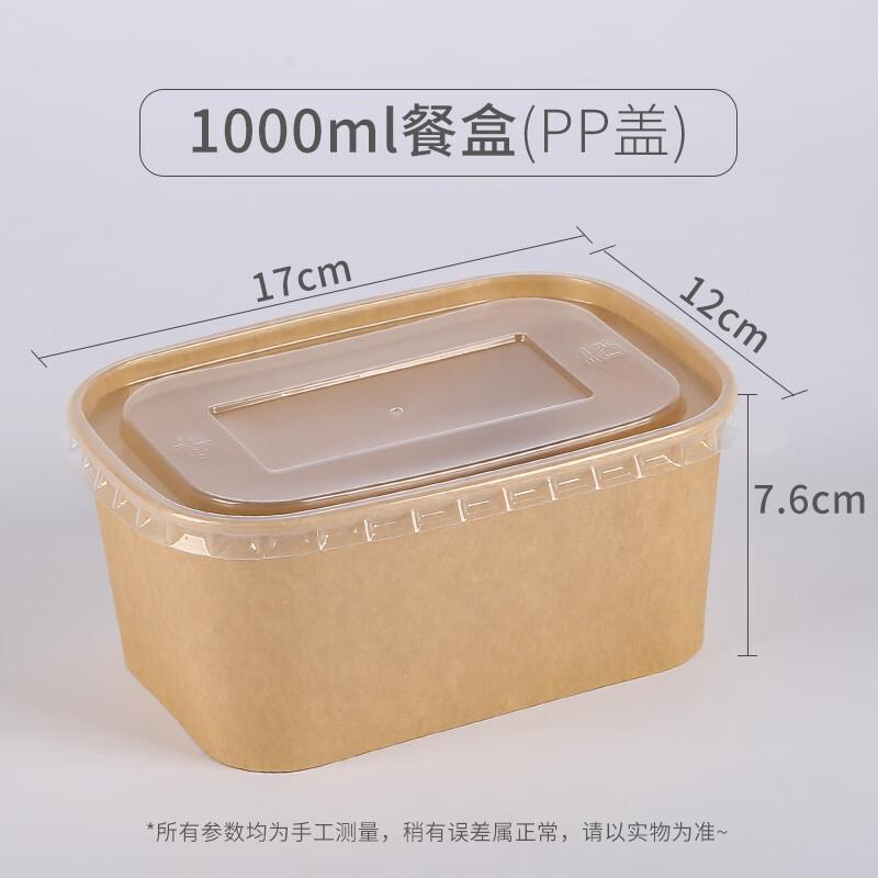 

MOLUONA 1000ml Disposable Picnic Box Set