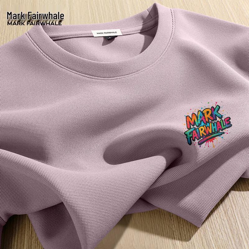 

Mark Fairwhale Men s Heavy Waffle Short Sleeve T-Shirt 3XL