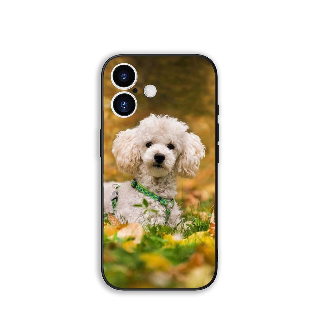 Phone Cover Lovely Poodle Dog Pet Casing for Apple iPhone 17 16 11 Pro XS Max XR 6 7 8 Plus + 16E SE 2020 Air 5 8+ Case