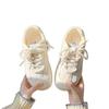 Super Light and Thin Versatile Shoes Thick Baseplate Shoes Women's New Spring and Autumn Retro Little White Shoes
