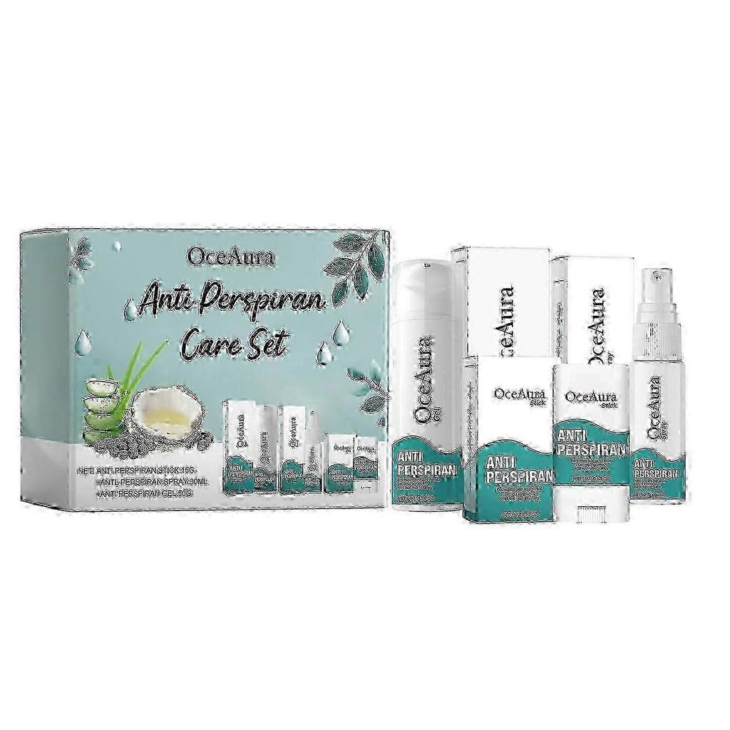 OceAura Fresh Deodorizing Body Care Set Lasting Fragrance Fresh Natural Odor Care Set