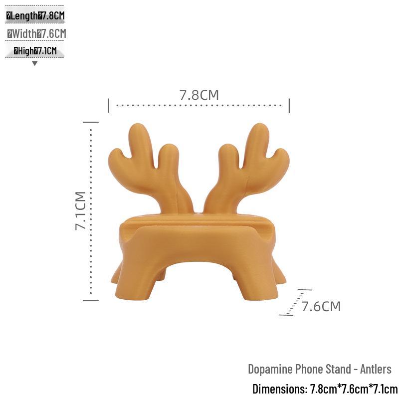 Bowknot Chair Mobile Phone Holder: Creative Desk Ornament & Binge-Watching Stand