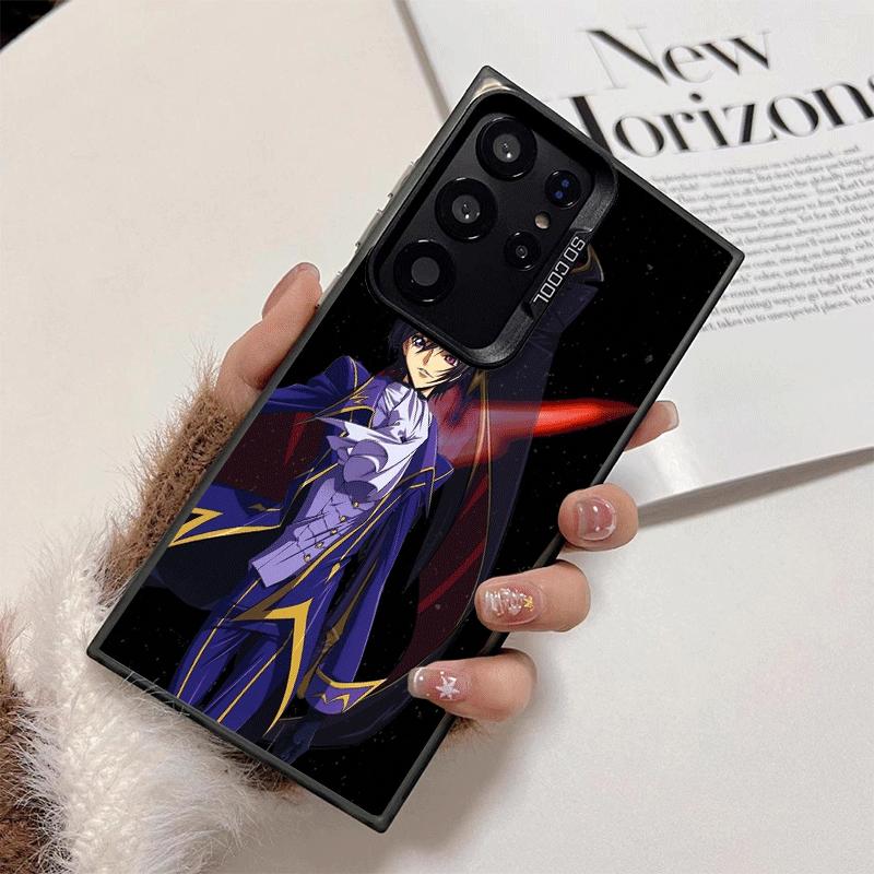 

Code Geass Anime Shockproof Phone Case for Samsung Galaxy S26 Edge S25 Ultra S24 FE S23 Plus S21 Cover Anti Fall Fundas Samsung S26 Edge