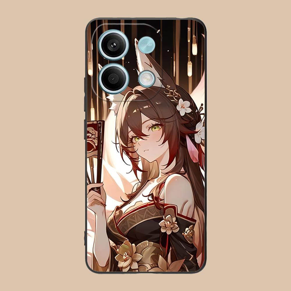 HSR Fugue Matte TPU Mobile Phone Case for POCO M7 M6 M5 M4 M3 X7 X6 X5 X4 X3 Pro GT 5G Colorful Printing Cover