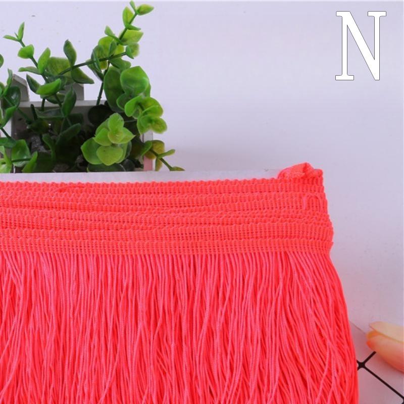 New 10 Yards 15cm Long Tassel Fringe Lace Trim Ribbon Tassels For Curtains Dresses Fringes Sewing Trimmings Accessories Crafts