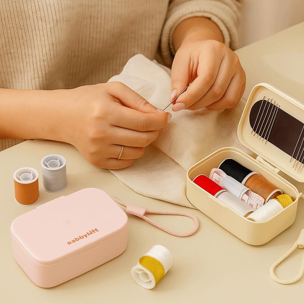 Space Saving Sewing Set Easy Sewing Manual Sewing Tool Kit Needle and Thread Box  Household