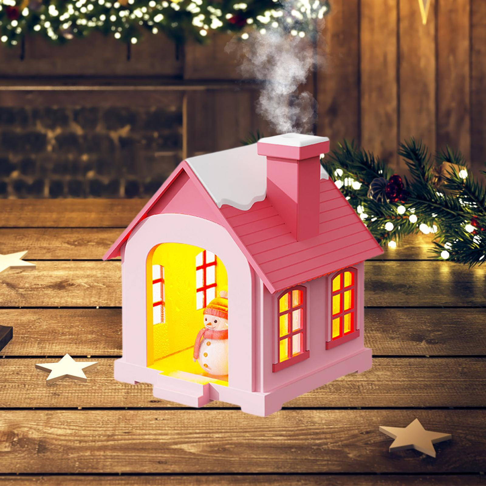 

500 мл зволожувач повітря персональний настільний декор для будинку сніговика портативний для дітей рожевий