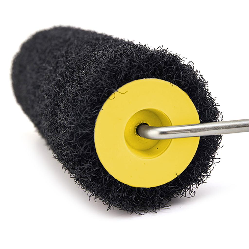 9 Inch Wall Brush with Anti-slip Handle Wall Roller Comfortable & Effective Plastering Tool Improve Comfort & Efficiency