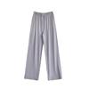 Ice silk wide-leg pants women's summer thin high waist drape narrow version cool straight pants small casual sunscreen pants