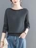 Chic Mom-Style Wool Cardigan - Autumn/Winter Versatile Sweater for Women