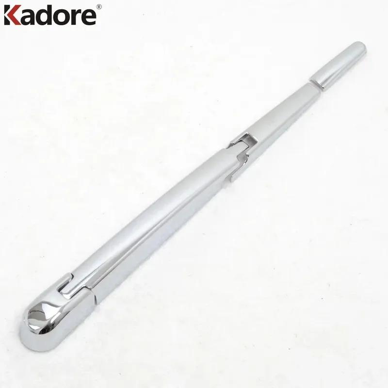 For Hyundai Tucson 2015 2016 2017 2018 Chrome Car Rear Window Wiper Cover Trim Tail Windshields Wipers Arm Blade Accessories