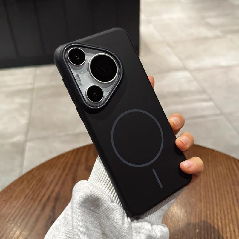 

Soft Smooth Magnetic Suction Suitable Huawei Pura80 Ultra Matte Phone Case P70 Anti Drop Macaron P70 Ultra