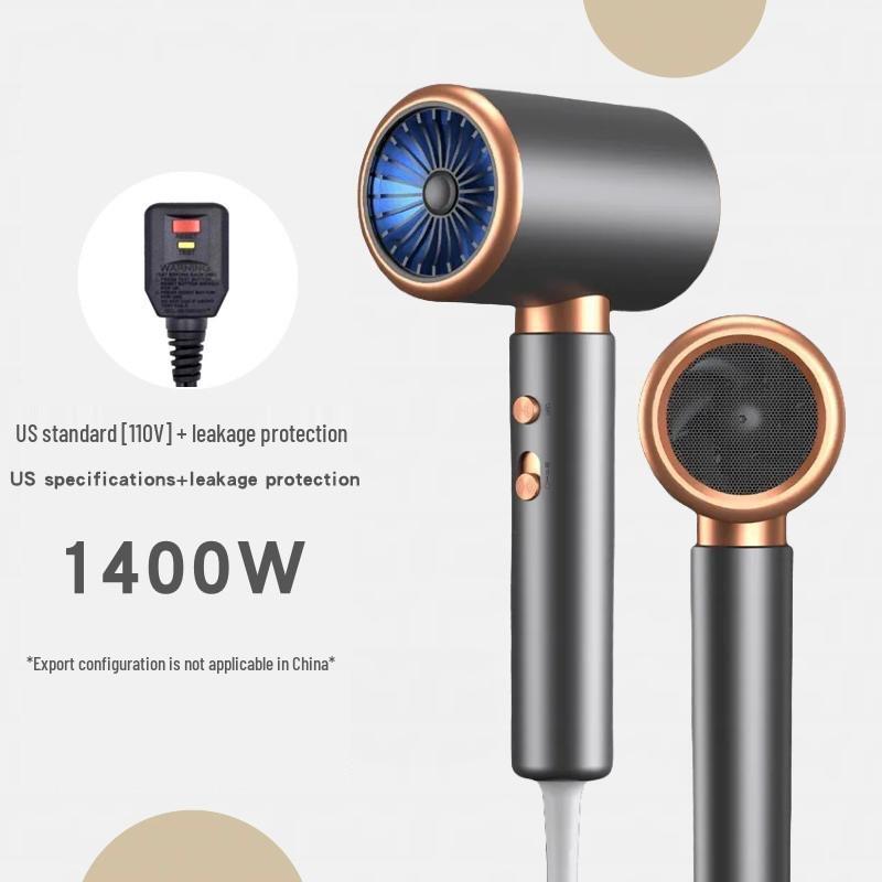High-Speed Negative Ion Hair Dryer for Home and Salon Use - Cold & Hot Air, High Power