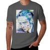 Alan Watts Watercolor Port Tshirt Unisex T Shirts High Quality Luxury Brand Funny T Shirts Cotton Tshirt