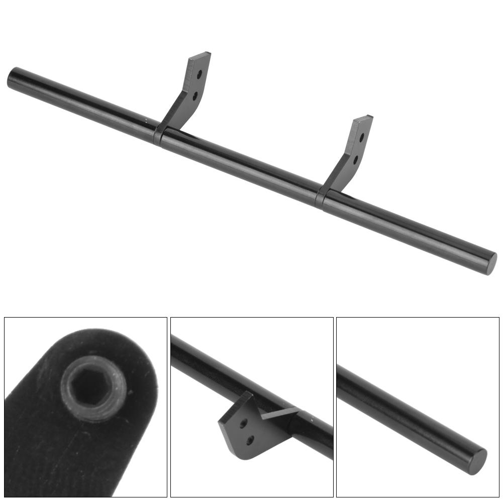 Metal Rear Bumper Upgrade Part Replacement Accessory Fit for 1 14 Tamiya RC CarBlack
