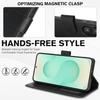 For Samsung Galaxy A36 5G Case RFID Blocking Flip Leather Phone Cover with Wrist Strap