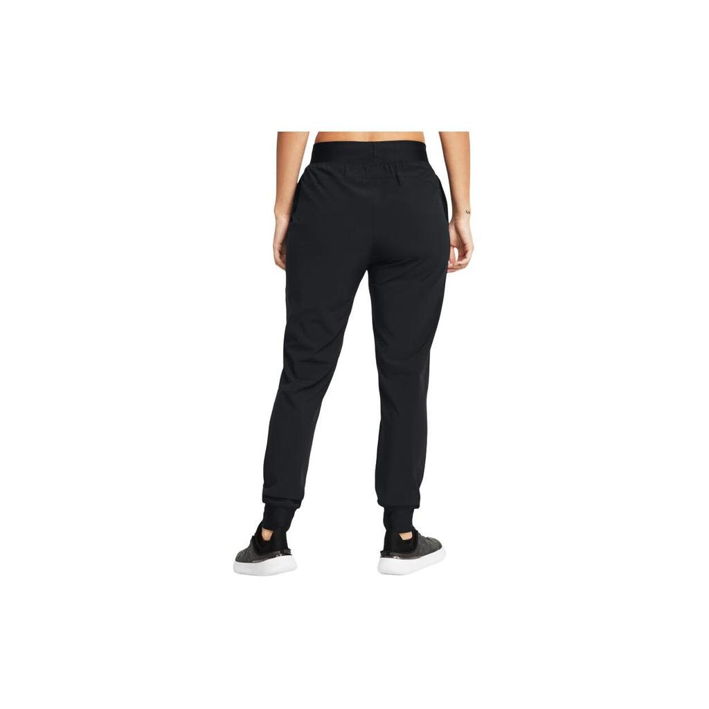 Under Armour Armour Sport Solid High-Waisted Training Woven Pants Women Pants Black 1383315-001