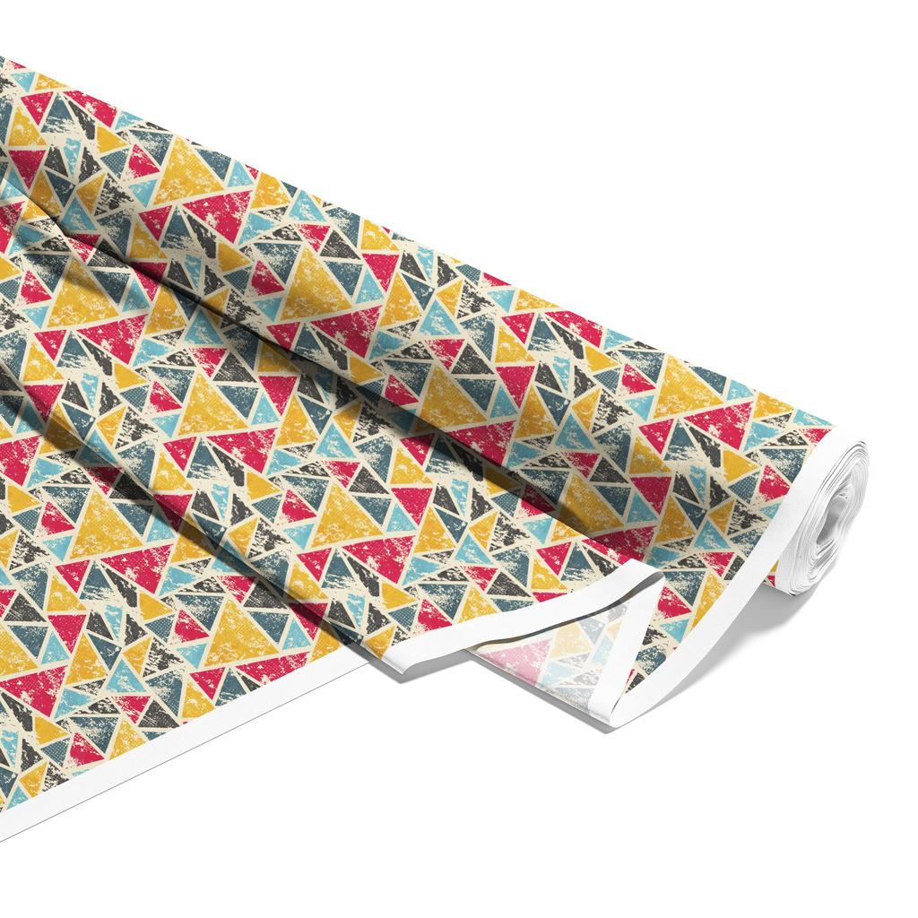 Outdoor Dekostoffe Oxford - Motiv Dreiecke I Dx065