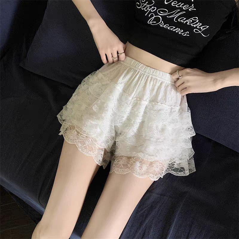 

Amazon Lace Bottom Safety Oversize Women s Clothing White 4XL