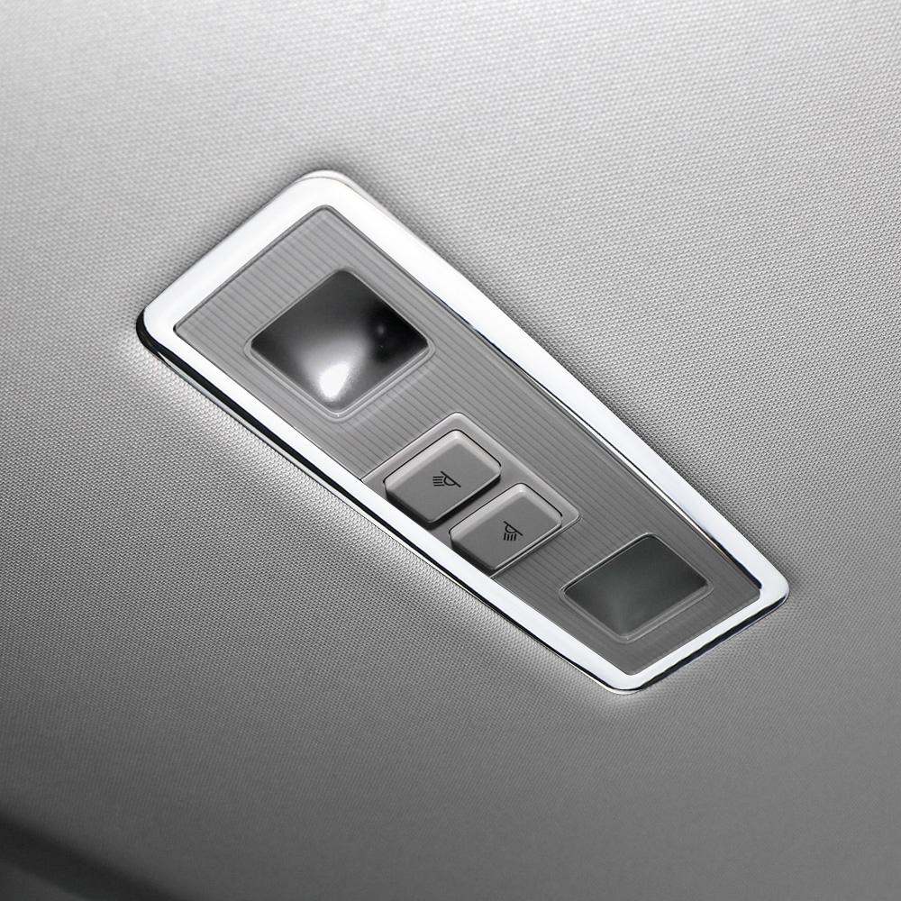 Car Rear Reading Light Cover for Volkswagen VW Golf 7 MK7 7.5 2013-2019 Back Roof Lamp Cover Sticker Trim Styling Accessories
