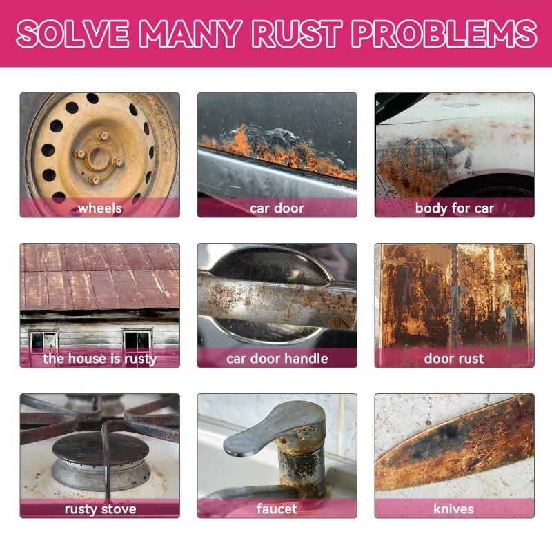 Homonth Nettoyant Puissant Multifonctionnel Anti-Rouille pour Roues et Poignées de Voiture