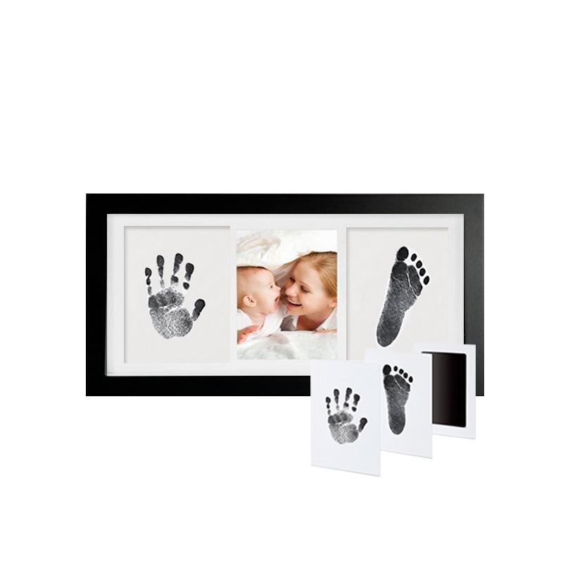 Kreativer DIY Tinten Hand- & Fußabdruck Fotorahmen für Babys & Haustiere