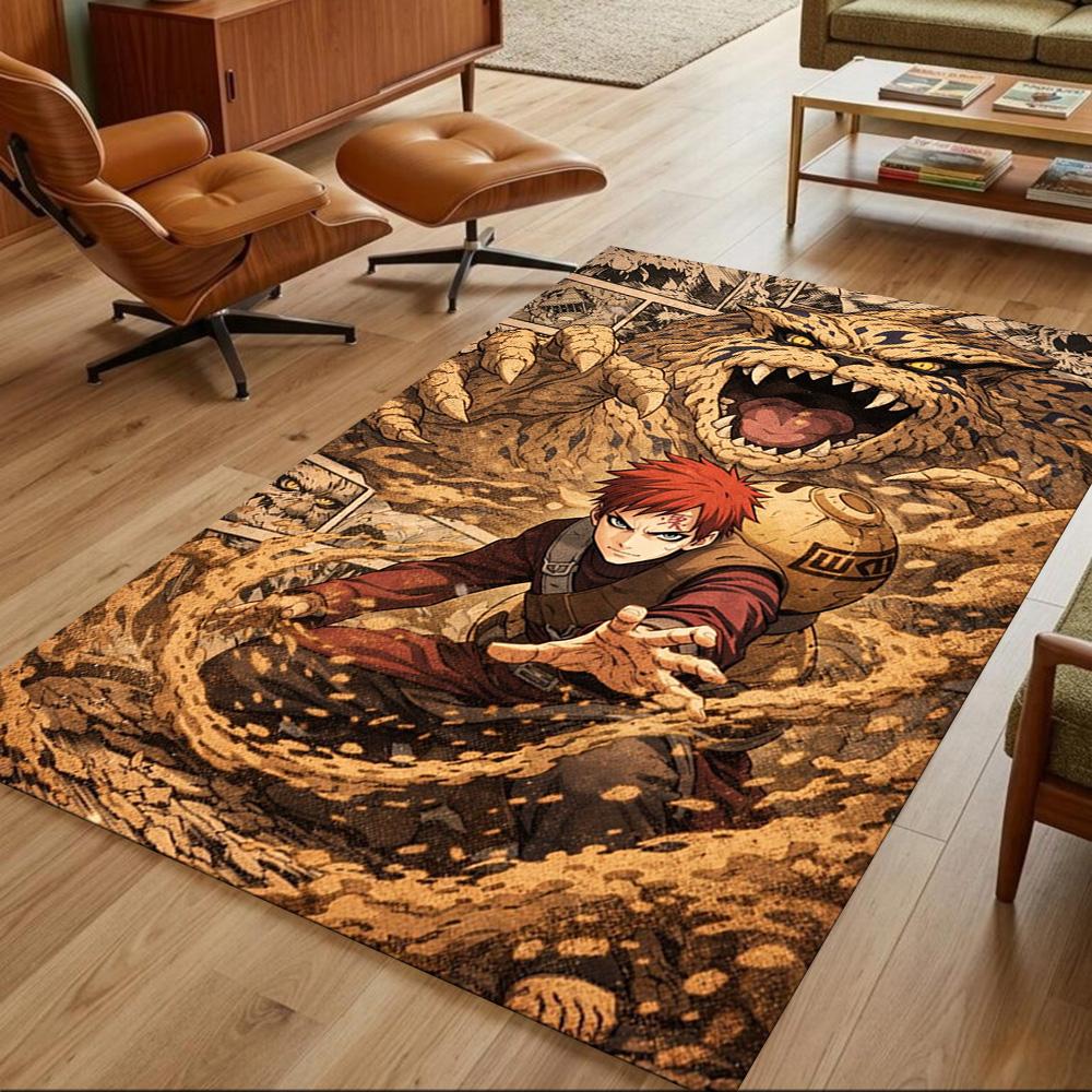 Naruto Floor Rug Office Rug Suitable for Dormitory Playrooms Game Room Foyer Antislip Carpet Decorate Offices Wedding Party Gift