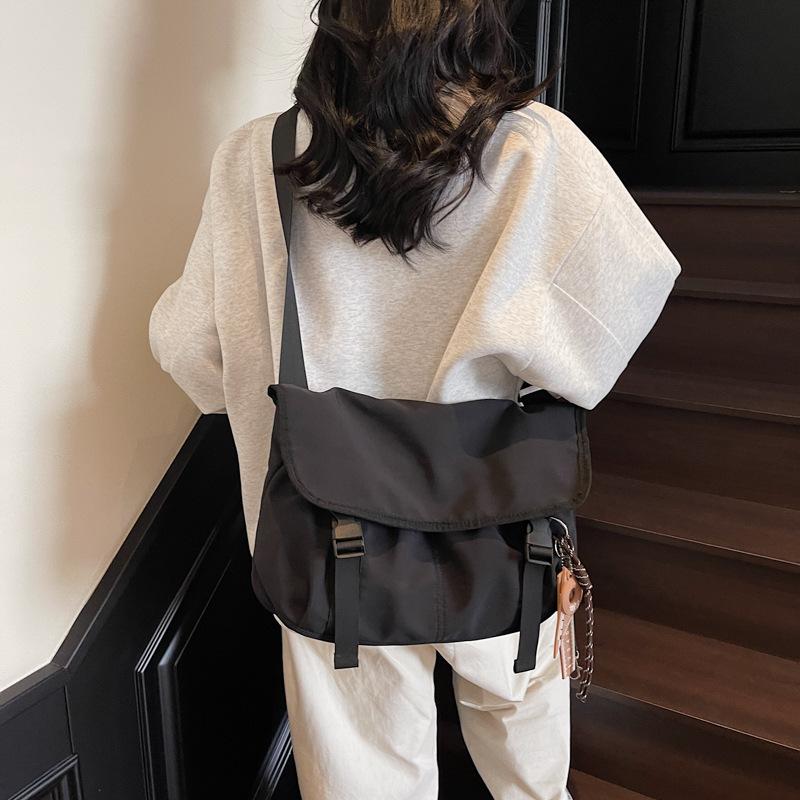 New street trend shoulder messenger bag outdoor multi-functional backpack Korean version men's and women's large-capacity travel bag