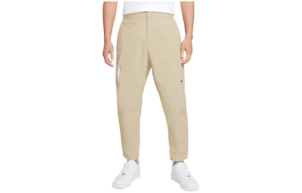 Nike Casual Pants Men's Lime Gray Moderate Straight Fit Pants DM6683-250