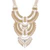 Long Necklace Vintage Multi Layered Collarbone Chain For Fashion Enthusiasts