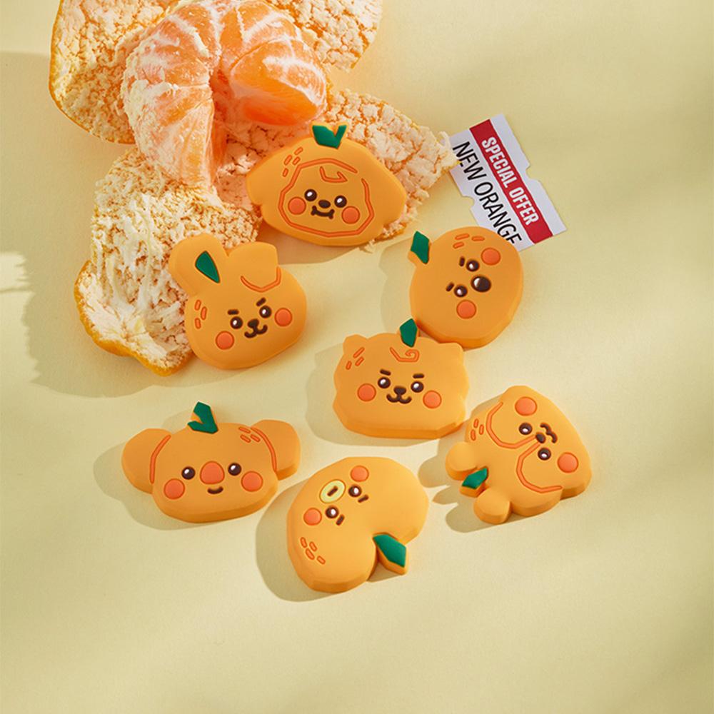 BT21 TATA Baby Orange Party Silicone Magnet