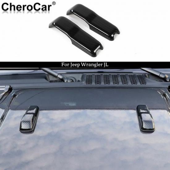 Накладка на петлю капота для Jeep Wrangler JL и Gladiator JT