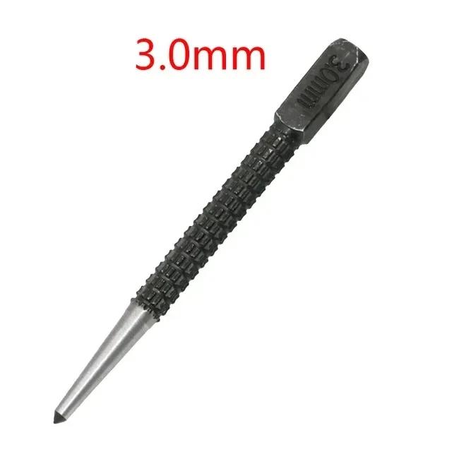 1pc 1.5mm 2mm 3mm Alloy Steel Center Punch Metal Wood Marking Drilling Tool